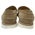 Hermes Moccasins Job Suede Loafers Sneakers 39 Camel — view 4