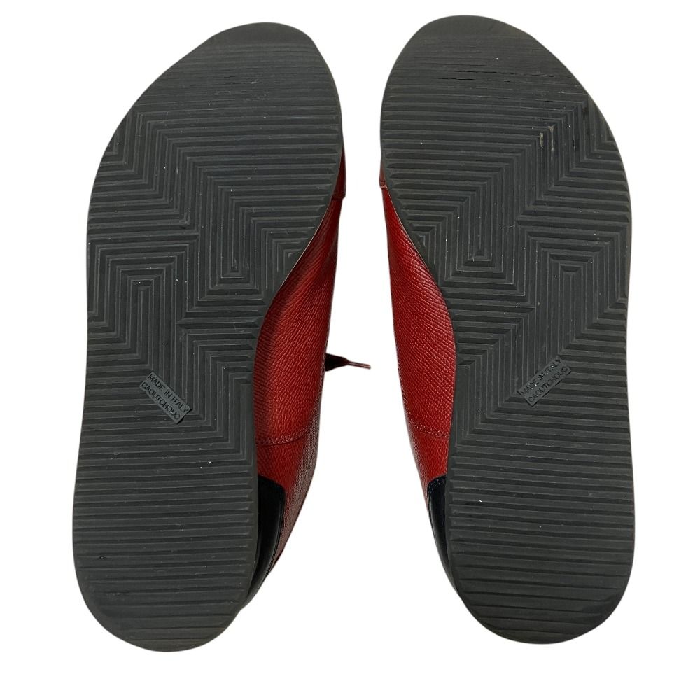 Hermes Logo Leather Quick Sneakers — view 5