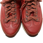Hermes Logo Leather Quick Sneakers — view 7