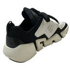 Prada Techno Stretch Fabric Sneakers 39 White Navy — view 3