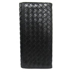 Bottega Veneta Intrecciato Leather Billfold Wallet Bifold Black — view 2