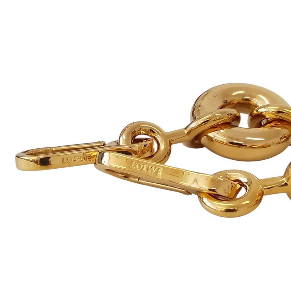 Loewe Chunky Donut Chain Shoulder Strap Gold — view 3
