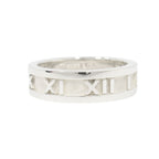 Tiffany & Co Polished Atlas Ring Silver