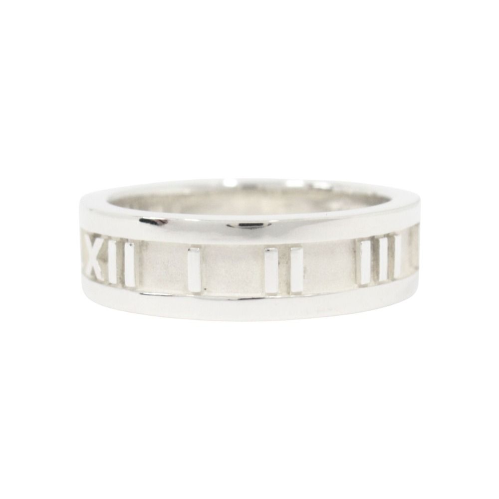 Tiffany & Co Polished Atlas Ring Silver — view 2