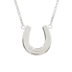 Tiffany & Co Polished Horse Shoe Necklace Silver — view 2