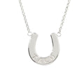 Tiffany & Co Polished Horse Shoe Necklace Silver