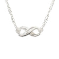 Tiffany & Co Polished Infinity Necklace Silver