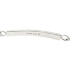 Tiffany & Co Polished ID Plate Chain Bracelet Silver — view 3