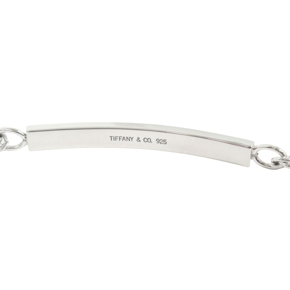 Tiffany & Co Polished ID Plate Chain Bracelet Silver — view 3