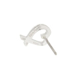 Tiffany & Co Polished Loving Earrings Silver — view 3