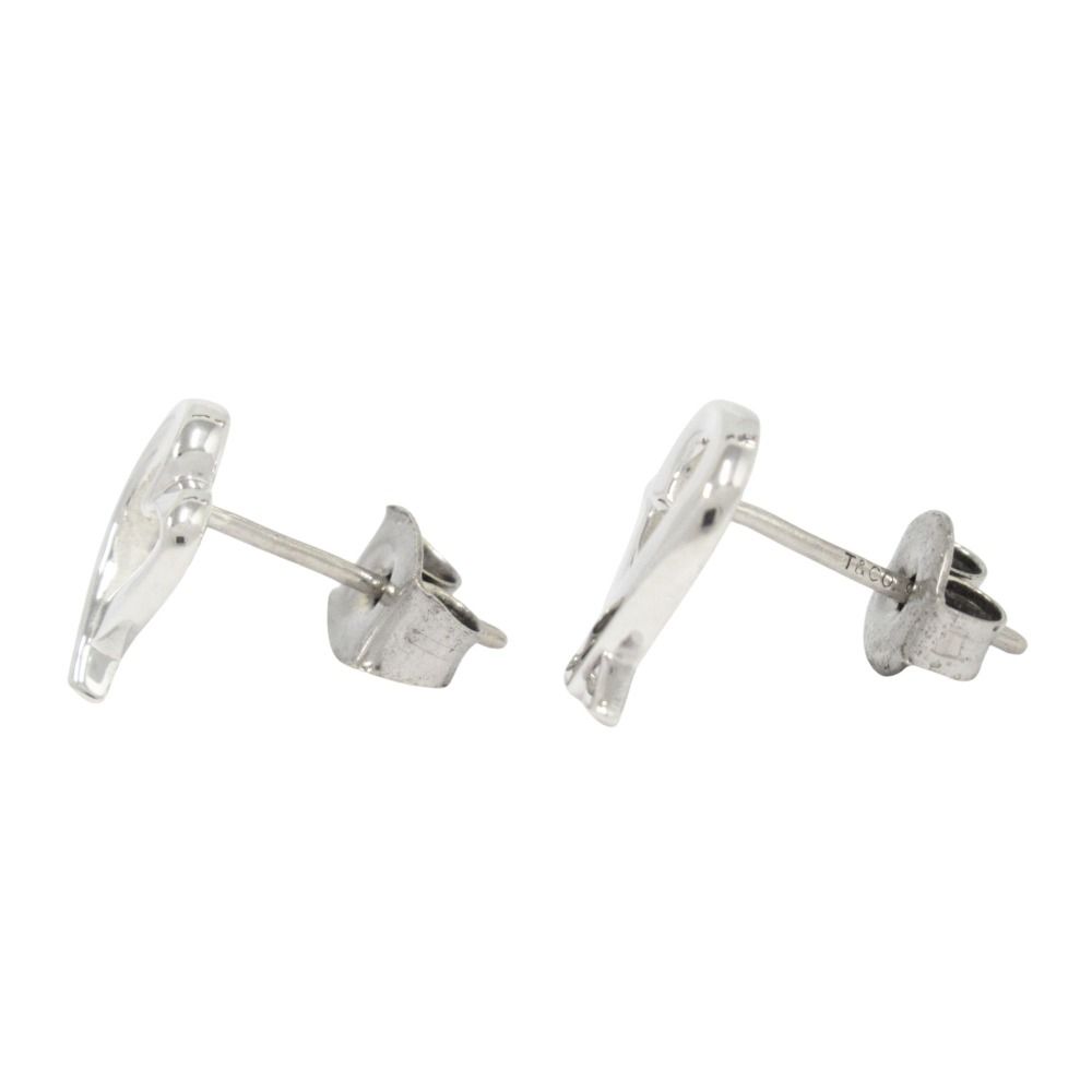 Tiffany & Co Polished Loving Earrings Silver — view 2
