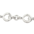 Tiffany & Co Polished Earrings Heart Bracelet Vintage Silver — view 2
