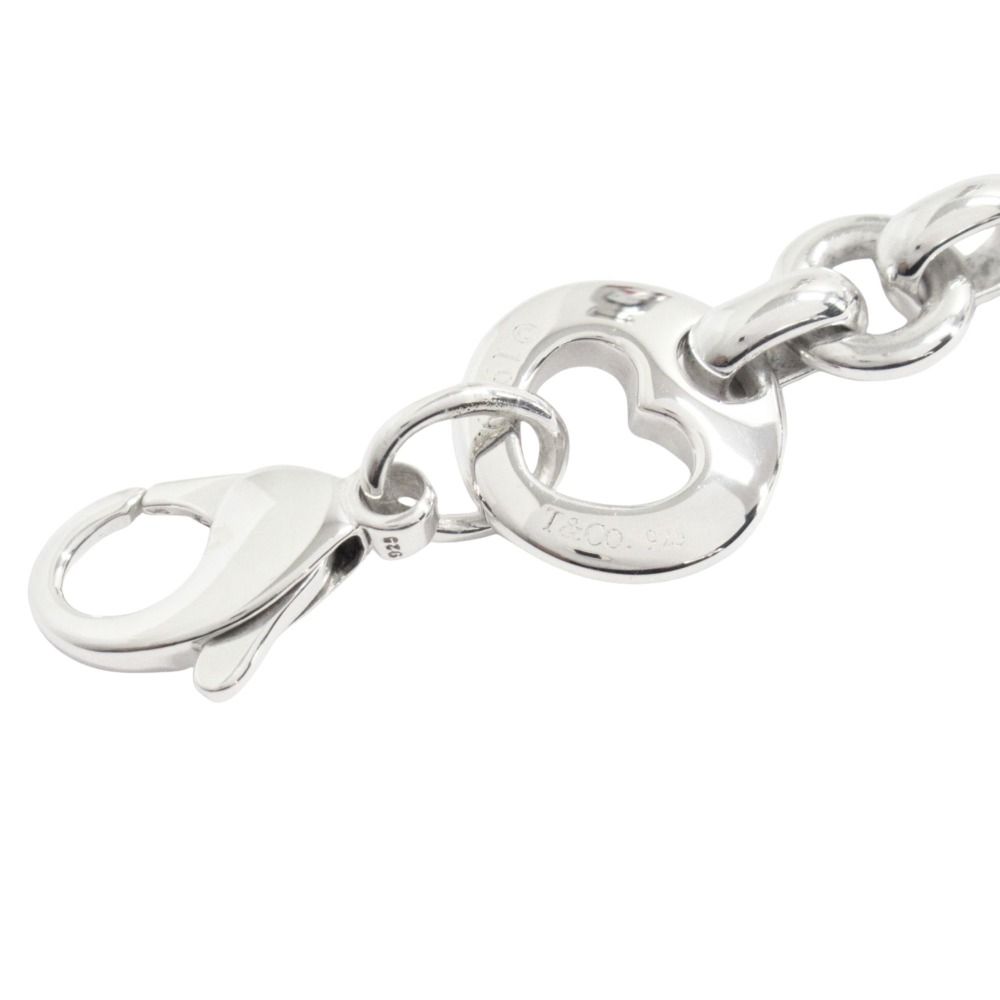Tiffany & Co Polished Earrings Heart Bracelet Vintage Silver — view 4