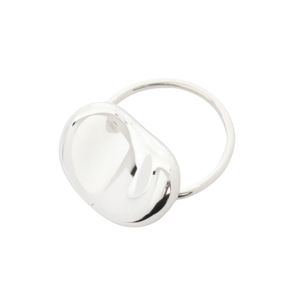 Tiffany & Co Polished Bean Ring Silver