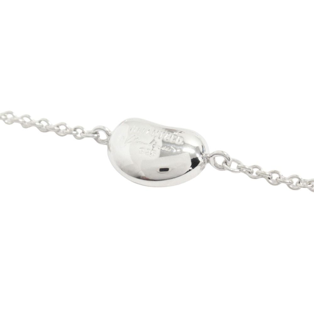 Tiffany & Co Polished Bean Chain Bracelet Silver — view 2