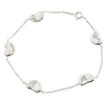 Tiffany & Co Polished Bean Chain Bracelet Silver