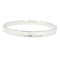 Tiffany & Co Polished Narrow Bangle Bracelet Vintage Silver
