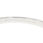 Tiffany & Co Polished Narrow Bangle Bracelet Vintage Silver — view 5
