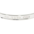 Tiffany & Co Polished Narrow Bangle Bracelet Vintage Silver — view 4