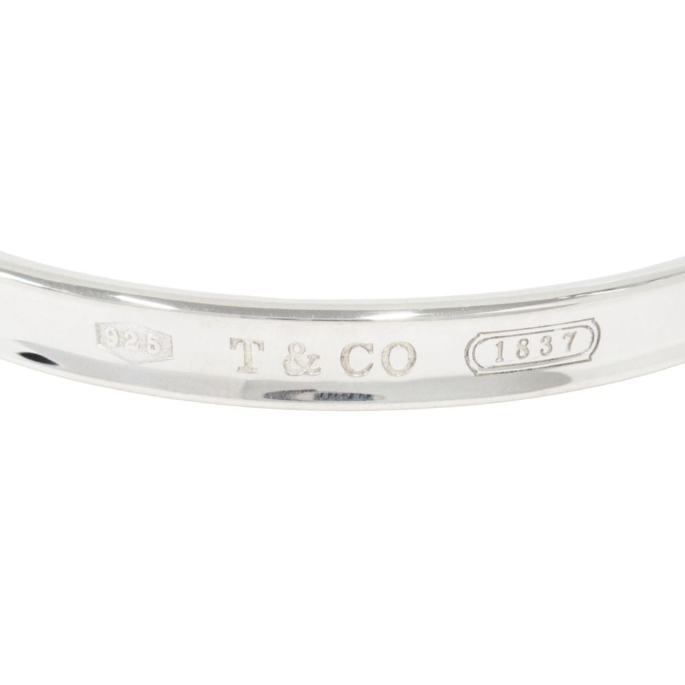 Tiffany & Co Polished Narrow Bangle Bracelet Vintage Silver — view 4