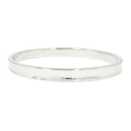 Tiffany & Co Polished Narrow Bangle Bracelet Vintage Silver — view 3