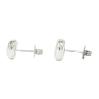 Tiffany & Co Polished Bean Earrings Silver — view 2