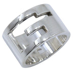 Gucci Logo 925 Sterling Silver Ring