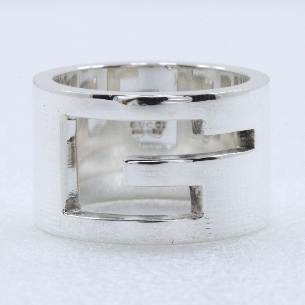 Gucci Logo 925 Sterling Silver Ring — view 4