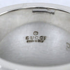 Gucci Logo 925 Sterling Silver Ring — view 6