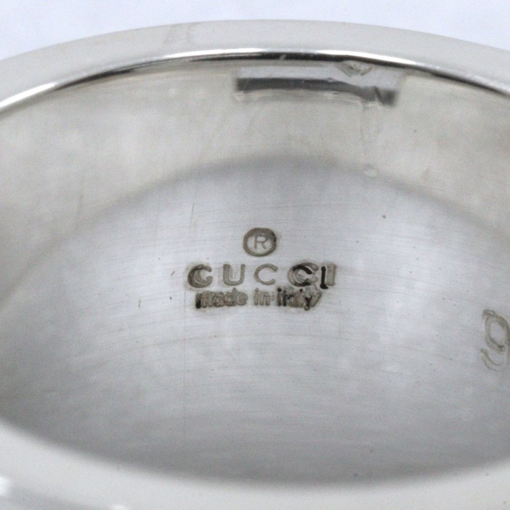 Gucci Logo 925 Sterling Silver Ring — view 6