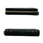 Louis Vuitton Zippy Coin Purse Black Monogram Empreinte Wallet Case — view 4