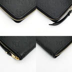Louis Vuitton Zippy Coin Purse Black Monogram Empreinte Wallet Case — view 5
