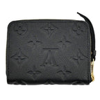 Louis Vuitton Zippy Coin Purse Black Monogram Empreinte Wallet Case — view 2