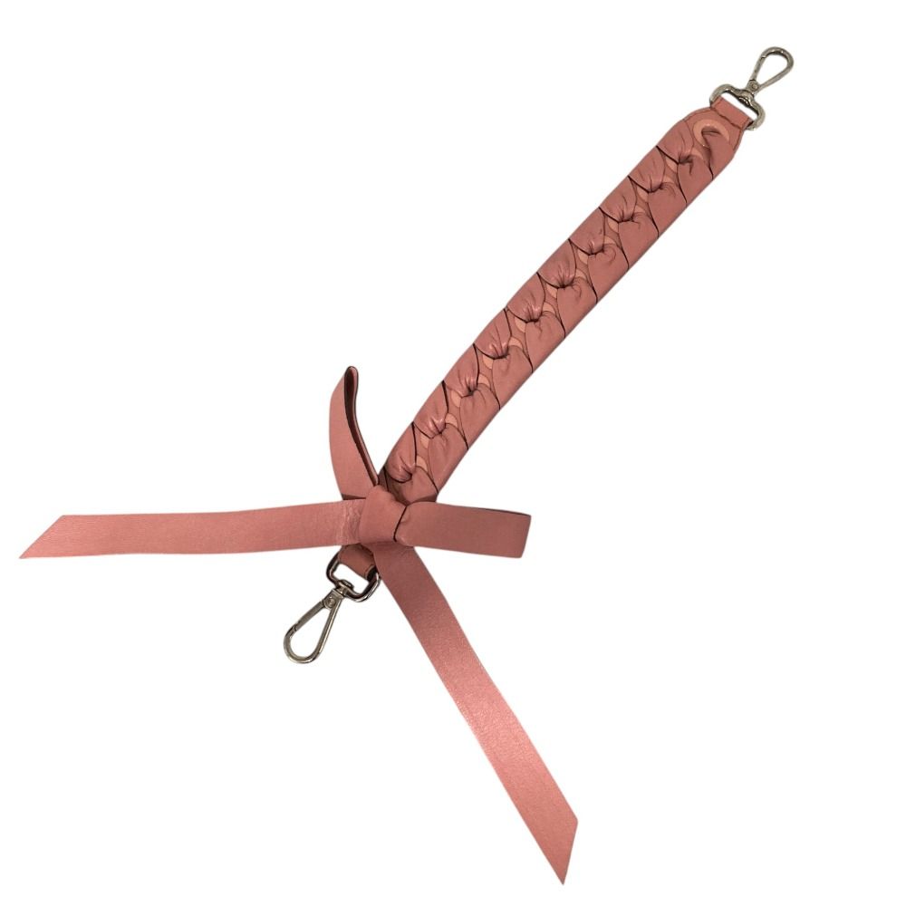 Fendi Strap You Mini Ribbon Leather Pink