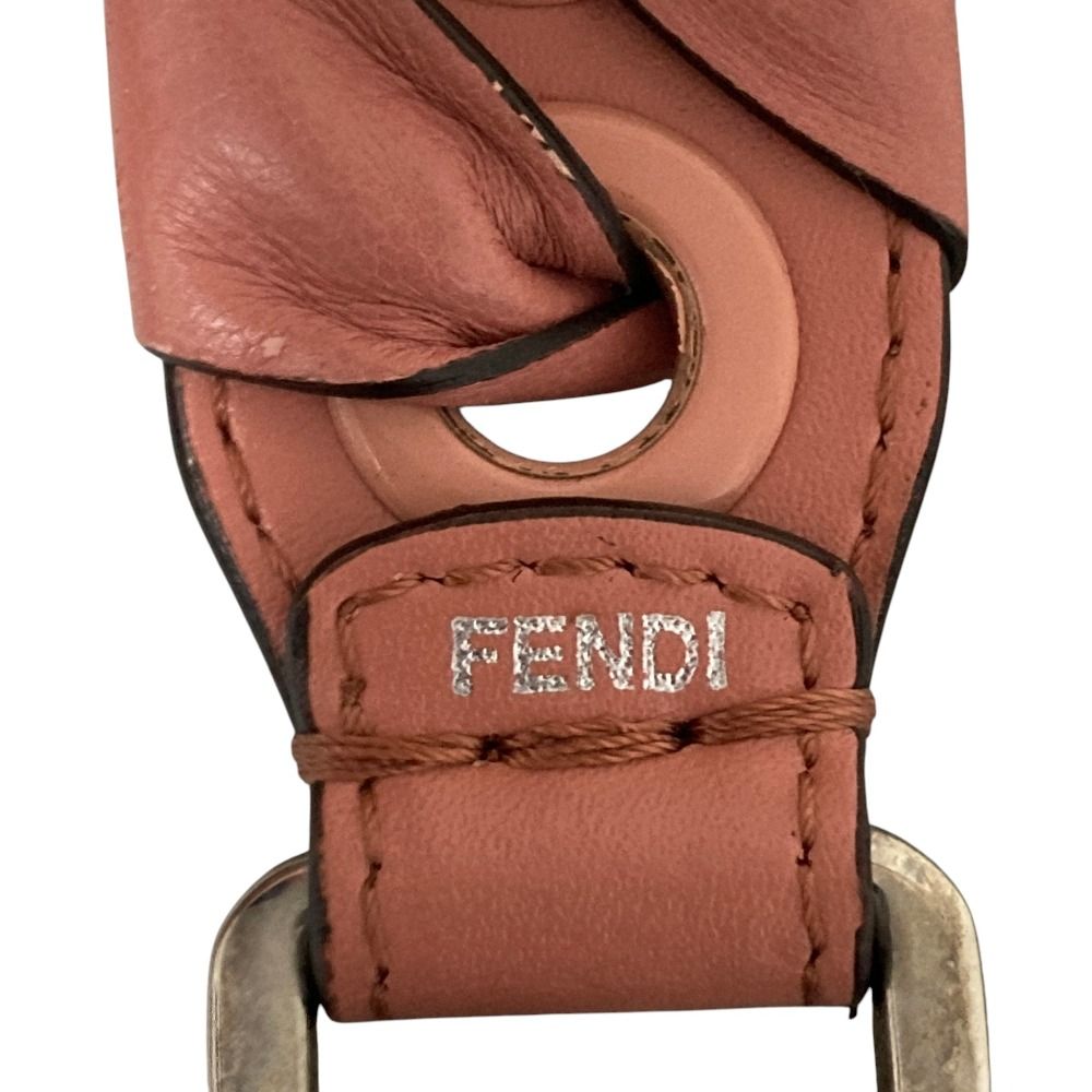 Fendi Strap You Mini Ribbon Leather Pink — view 7