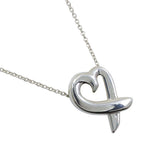 Tiffany & Co Loving Heart Paloma Picasso 925 Sterling Silver Necklace