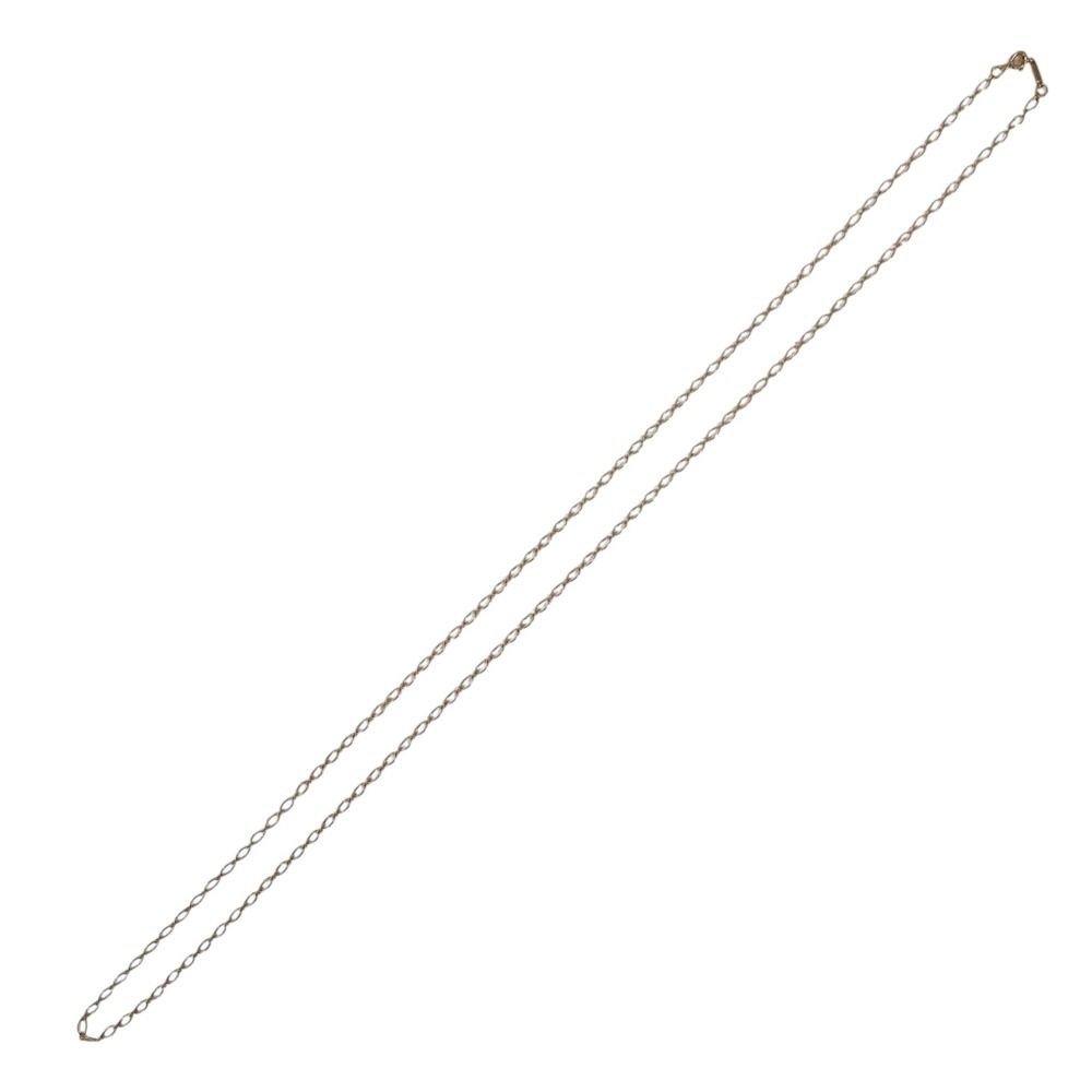 Tiffany & Co Roulis Chain Long Necklace Silver — view 2