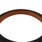 Loewe Leather Double Bangle Set Green Yellow Bracelet — view 5