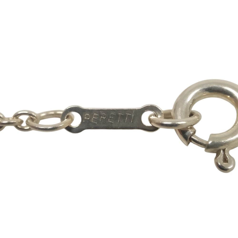 Tiffany & Co Bean 5 Motif Necklace Choker 925 Sterling Silver — view 8
