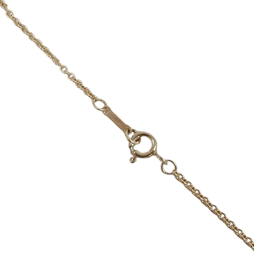 Tiffany & Co Bean 5 Motif Necklace Choker 925 Sterling Silver — view 6
