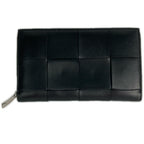 Bottega Veneta Wallet Cassette Zip Around Black — view 3