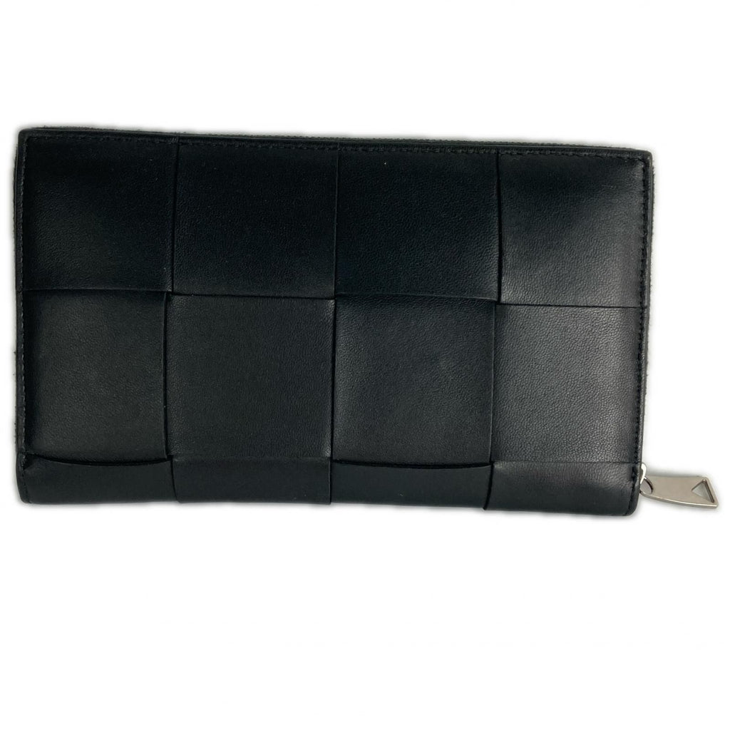 Bottega Veneta Wallet Cassette Zip Around Black — view 2