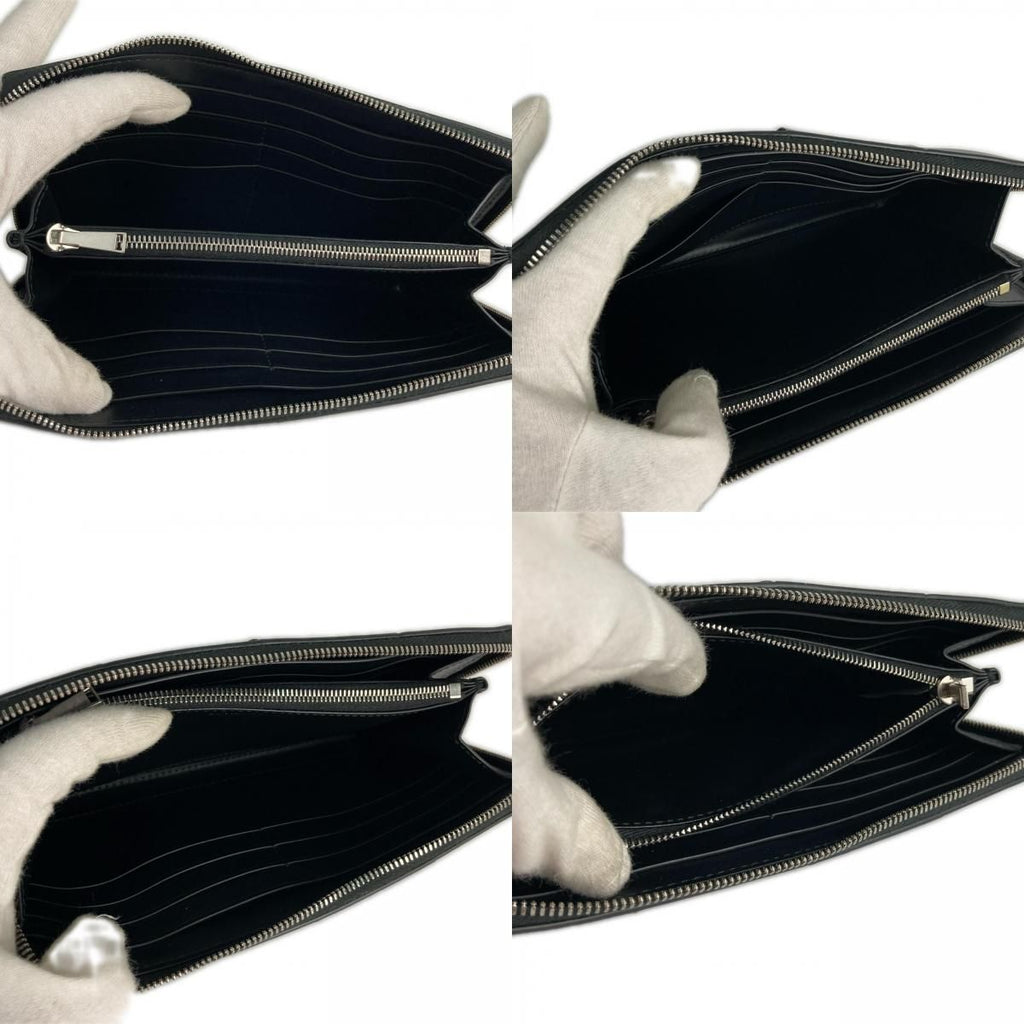 Bottega Veneta Wallet Cassette Zip Around Black — view 8