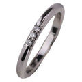 Tiffany & Co Polished Forever Diamond Wedding Band Ring Platinum