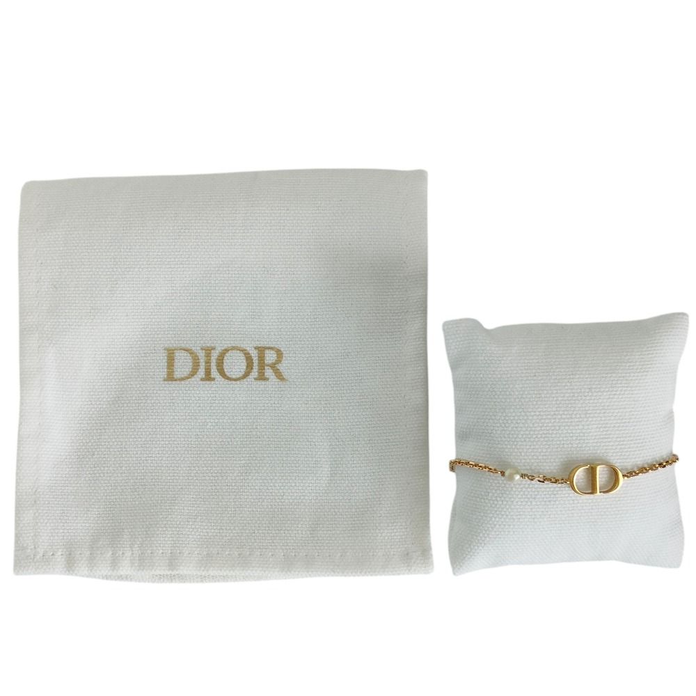 Dior Petit CD Chain Bracelet 301 Gold — view 6