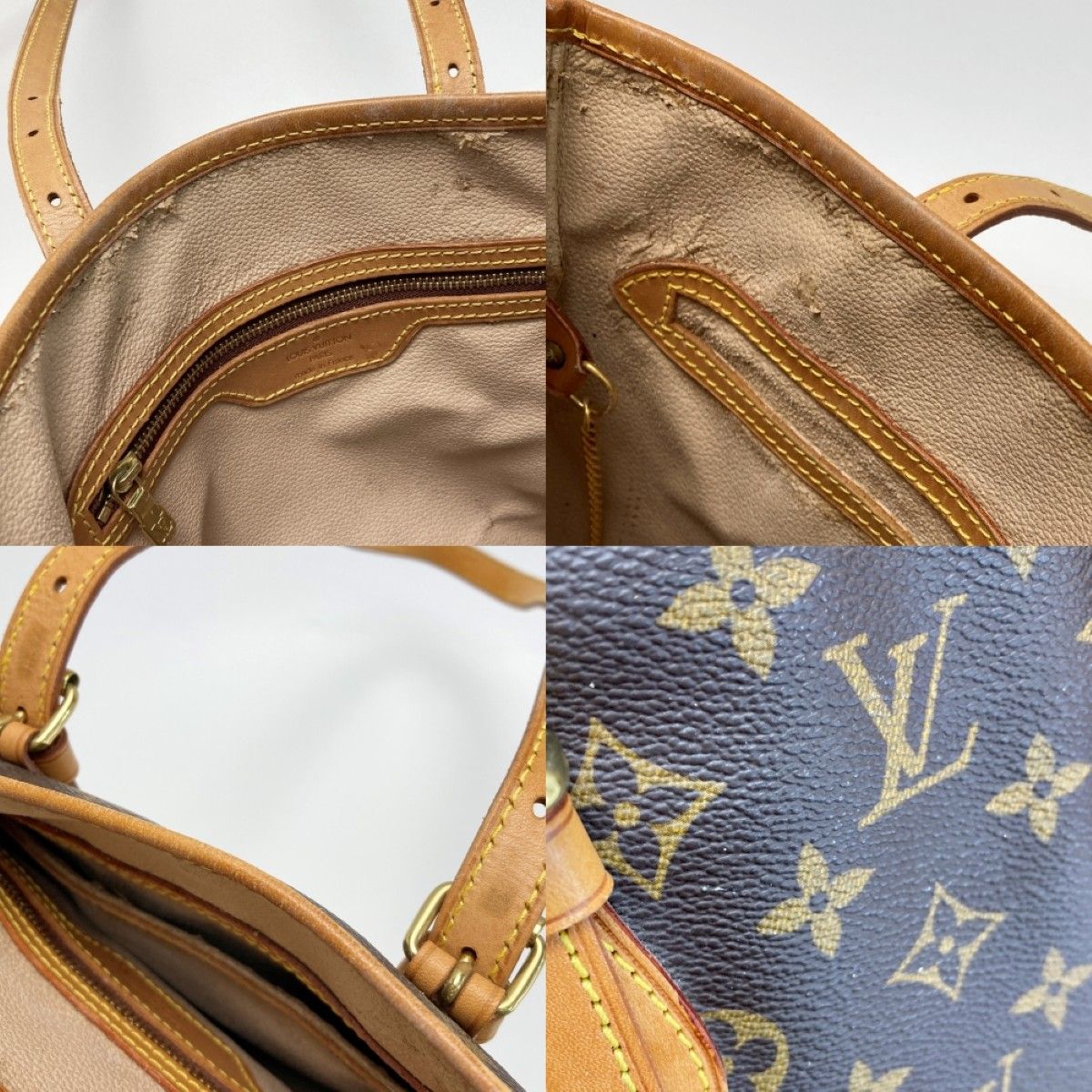 Louis Vuitton Monogram Bucket PM Tote Shoulder — view 5