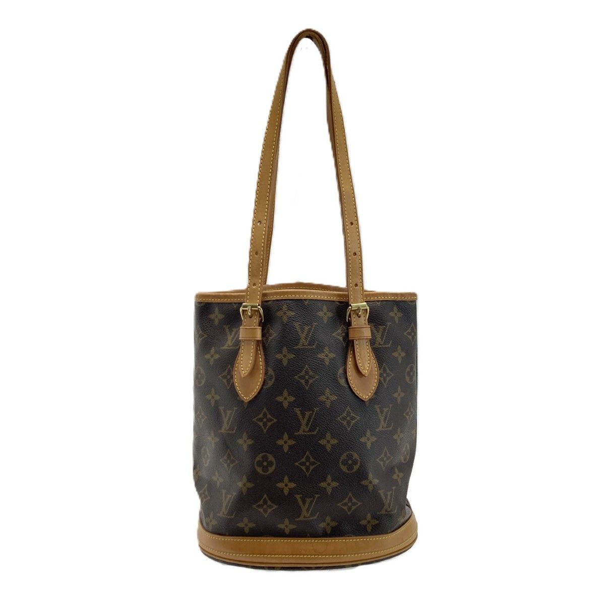 Louis Vuitton Monogram Bucket PM Tote Shoulder