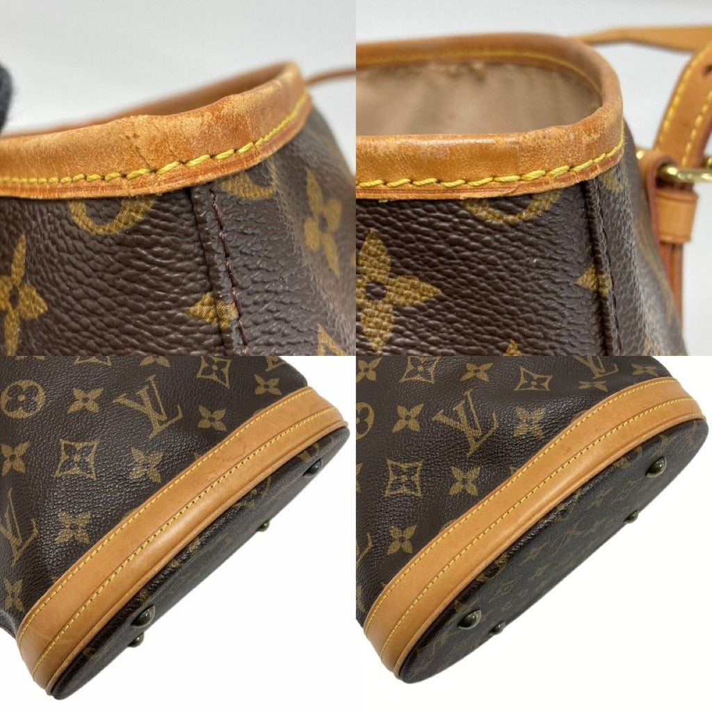 Louis Vuitton Monogram Bucket PM Tote Shoulder — view 6