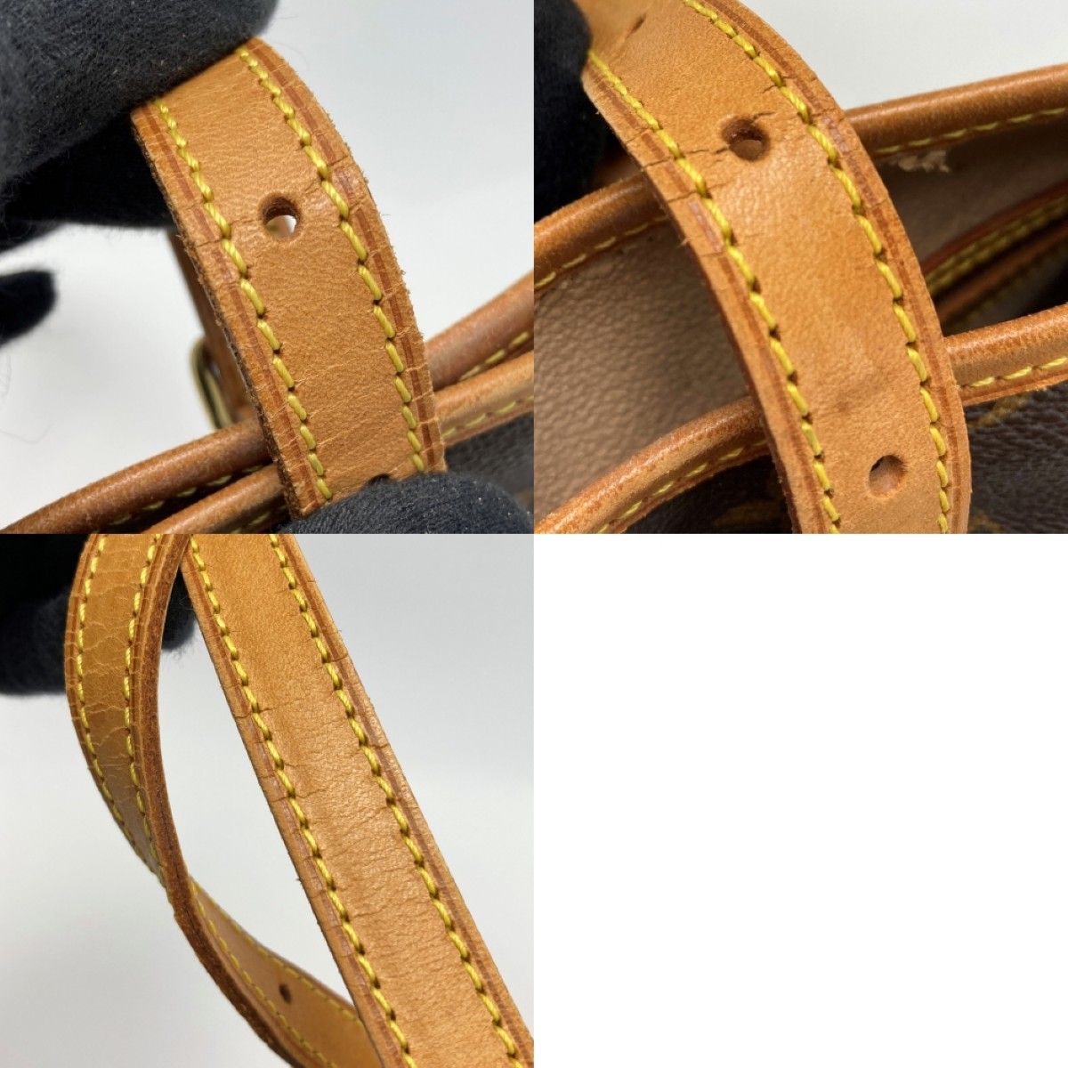 Louis Vuitton Monogram Bucket PM Tote Shoulder — view 9