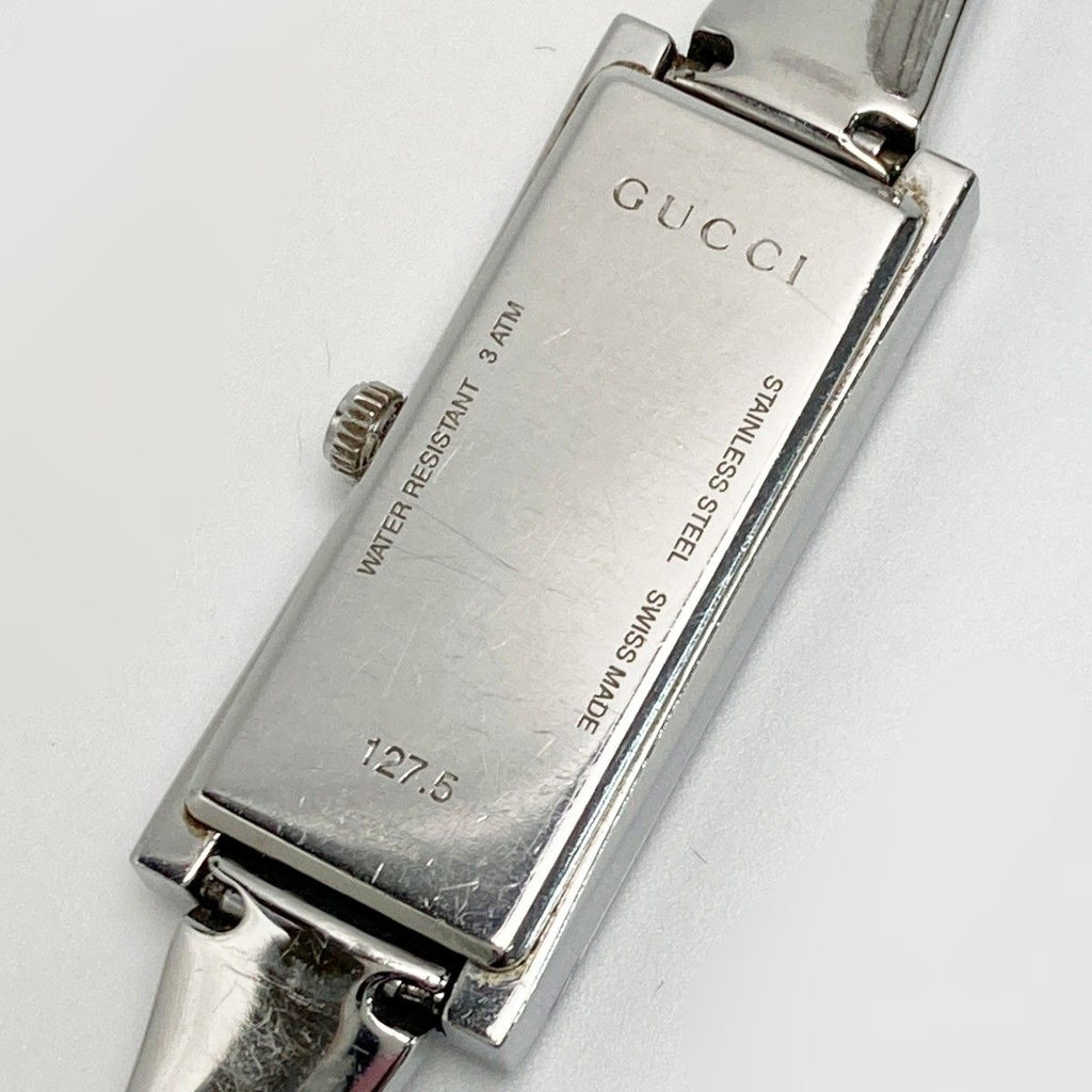 Gucci Frame Mirror Diamond 127.5 Silver Quartz Watch Box Instruction Manual — view 4